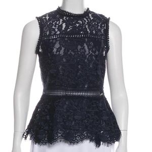 SEA NEW YORK
Sea Semi-Sheer Lace Top